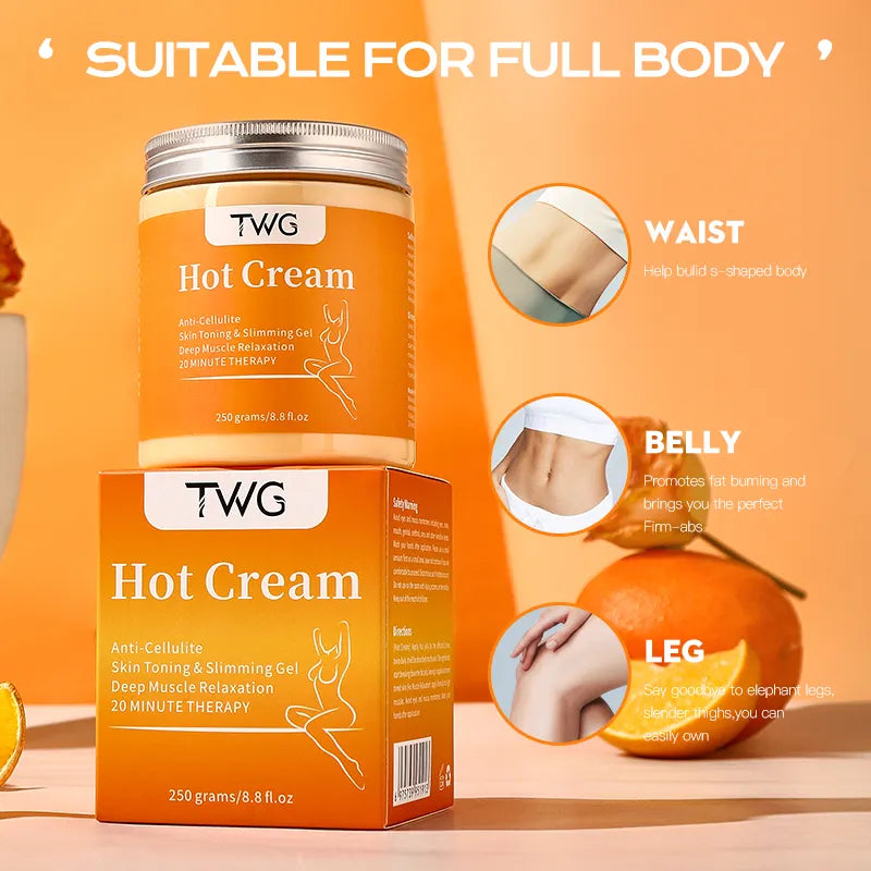 Weight Loss Slimming Hot Cream (250 mls)
