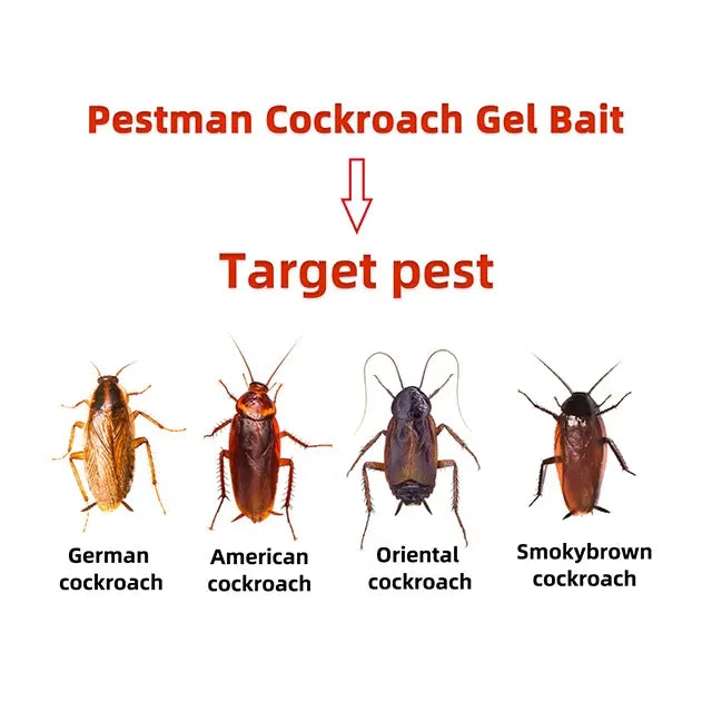 Cockroach Gel Bait & Killer - Effectively Attracts Killing & Eliminating Cockroaches