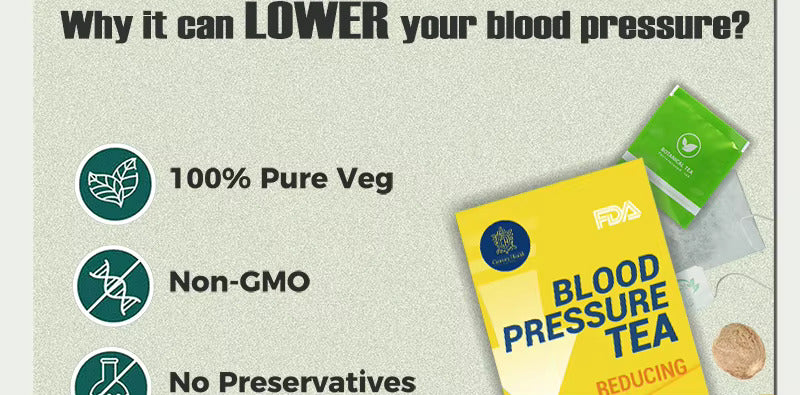 Herbal High Blood Pressure Reducing Tea